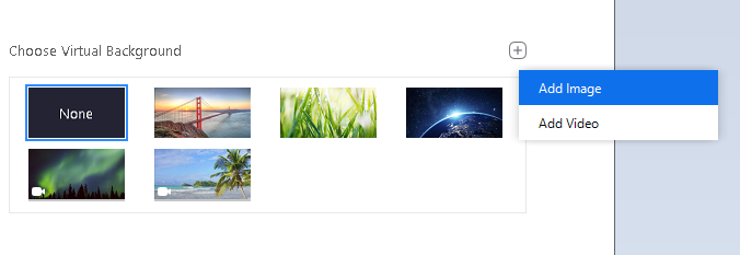 Verander de achtergrond van een Zoom meeting