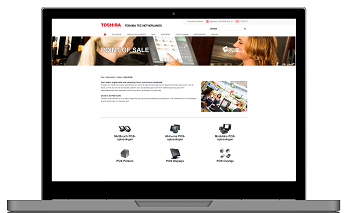Website ToshibaTEC